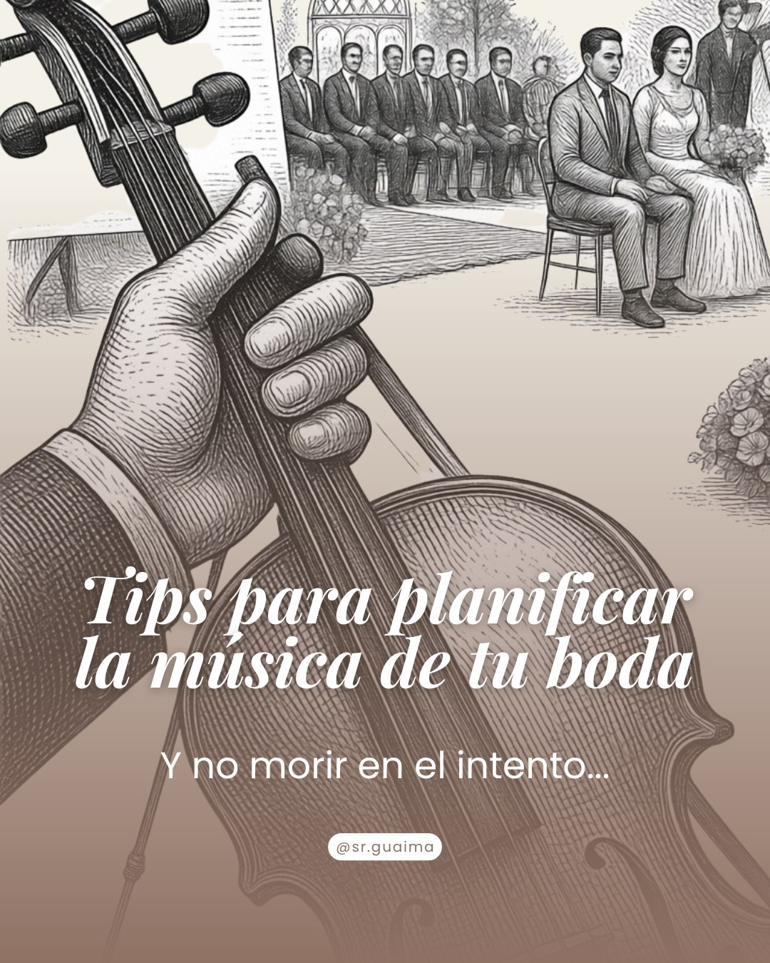 Javier Guaima, violinista profesional